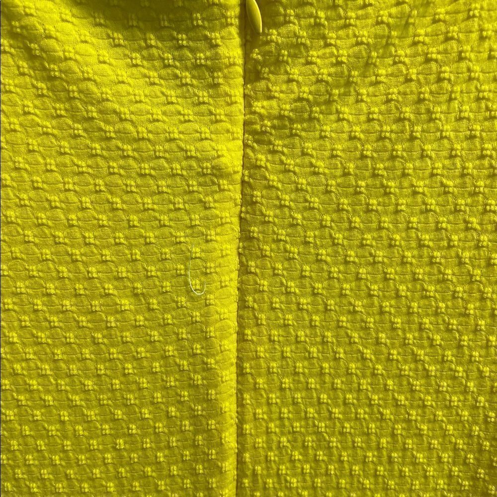Lemon Yellow Dress with Cap Sleeve, Sz 8 - Picture 5 of 6